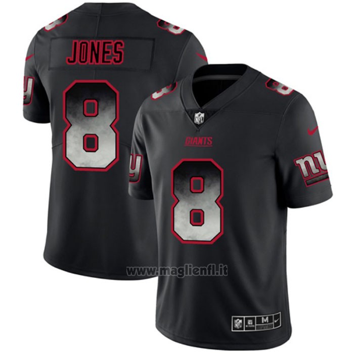 Maglia NFL Limited New York Giants Jones Smoke Fashion Nero